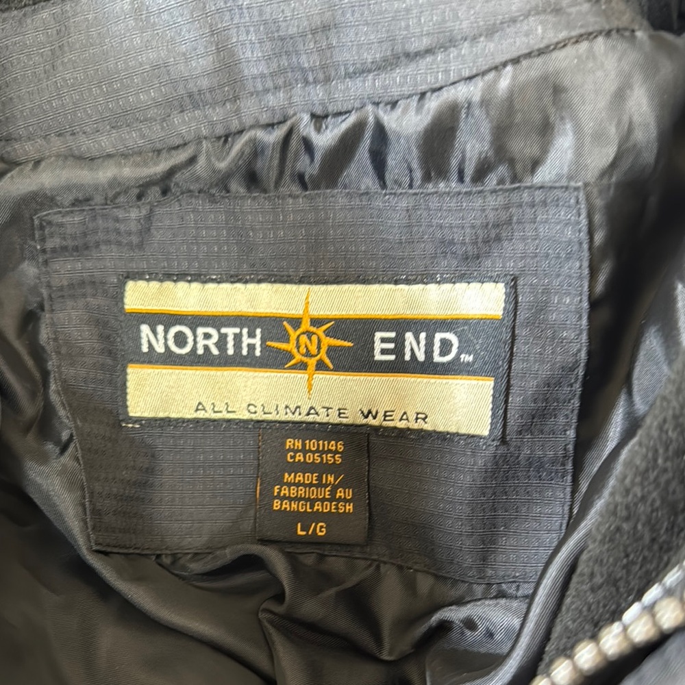 North End Black Men's Jacket - Picture 3 of 5